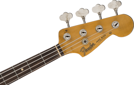 1960 Jazz Bass Heavy Relic - Aged Olympic White
