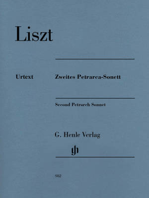 G. Henle Verlag - Second Petrarch Sonnet - Liszt /Herttrich /Theopold - Piano - Sheet Music