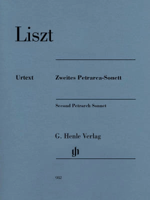 G. Henle Verlag - Second Petrarch Sonnet - Liszt /Herttrich /Theopold - Piano - Sheet Music