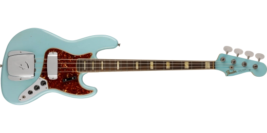 1966 Jazz Bass Journeyman Relic - Aged Daphne Blue