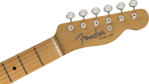 Vintage Custom 1950 Pine Esquire - Aged Black