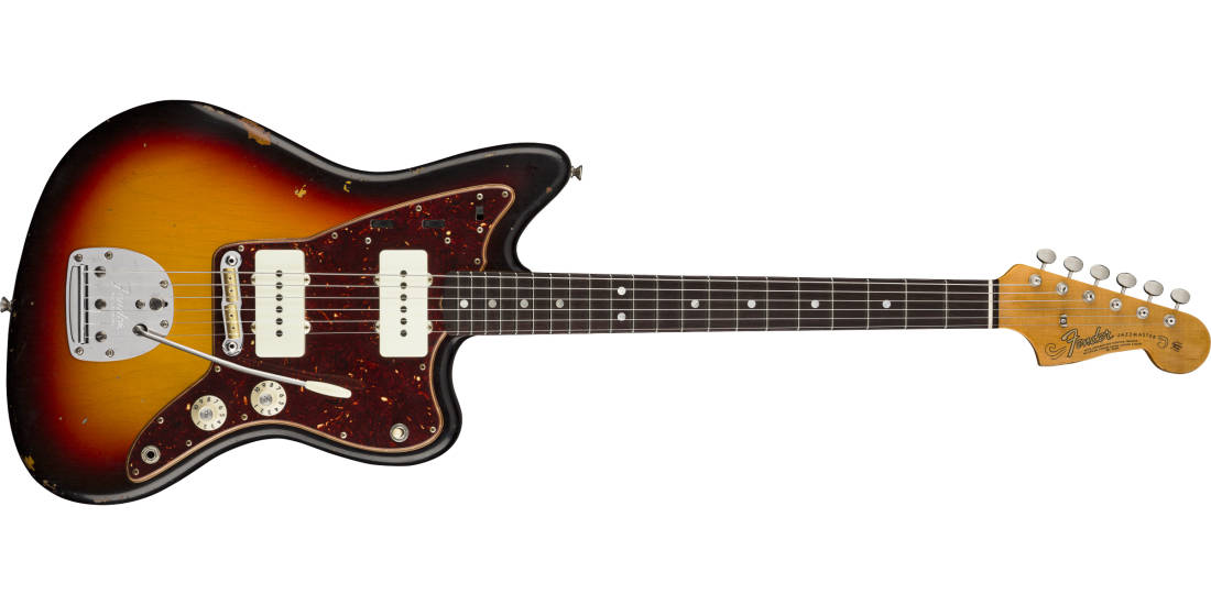 ギター FENDER CUSTOM SHOP Jazzmaster LTD65 Fender Custom Shop 1965 Jazzmaster Relic - 3-Colour Sunburst