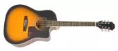 Epiphone - J-45 EC Studio Acoustic\/Electric Guitar - Vintage Sunburst