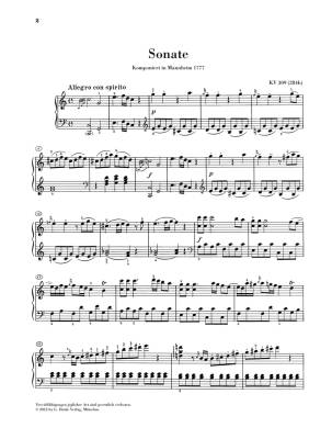 Piano Sonata C major K. 309 (284b) - Mozart /Herttrich /Theopold - Piano - Book