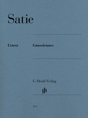 G. Henle Verlag - Gnossiennes - Satie/Kramer - Piano - Livre