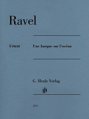 G. Henle Verlag - Une barque sur locean - Ravel/Jost - Piano - Sheet Music