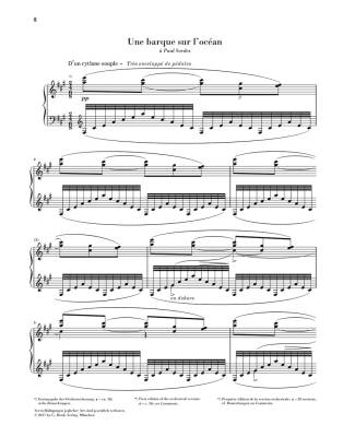 Une barque sur l\'ocean - Ravel/Jost - Piano - Sheet Music