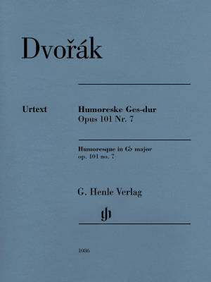 G. Henle Verlag - Humoresque G flat major op. 101 no. 7 - Dvorak /Scheideler /Leuschner - Piano - Sheet Music