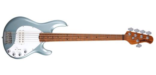 StingRay Special 5-String Bass, Maple Fingerboard w/Case - Firemist Silver