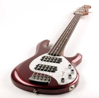 StingRay5 Special HH 5-String Bass, Rosewood Fingerboard w/Case - Maroon Mist