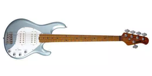 StingRay Special HH 5-String Bass, Maple Fingerboard w/Case - Firemist Silver