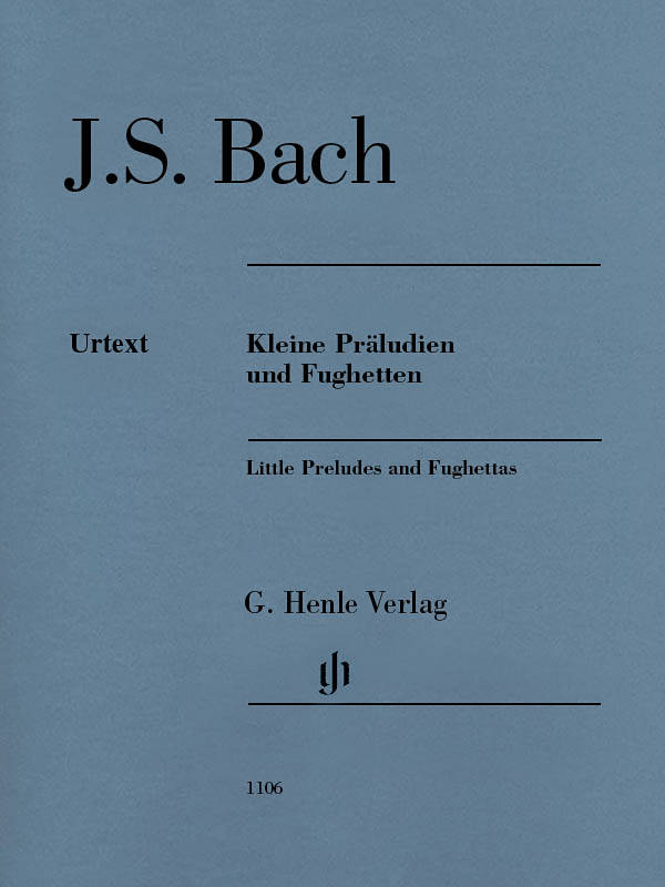 Little Preludes and Fughettas (Without Fingering) - Bach/Steglich - Piano - Book