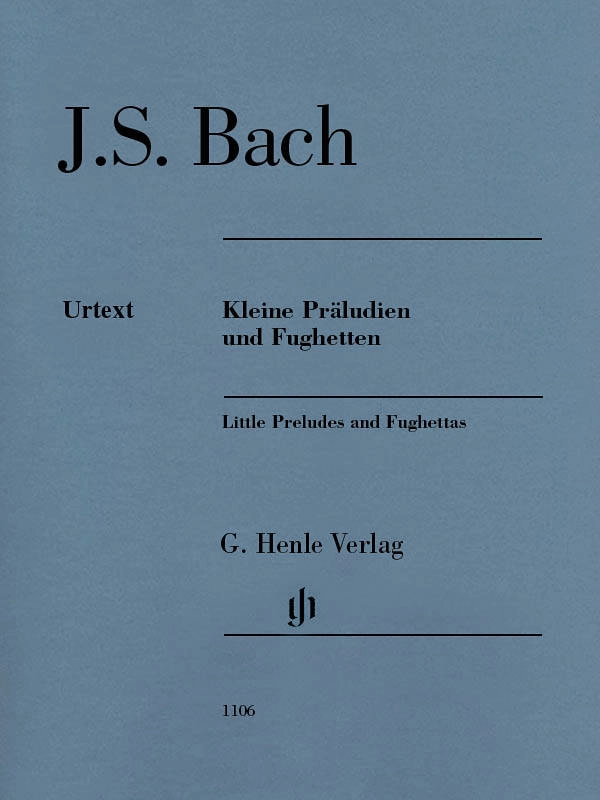 Little Preludes and Fughettas (Without Fingering) - Bach/Steglich - Piano - Book