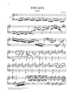 Toccatas BWV 910-916 (Without Fingering) - Bach/Steglich - Piano - Book