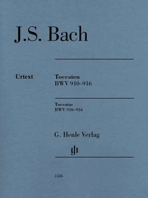 G. Henle Verlag - Toccatas BWV 910-916 (Without Fingering) - Bach/Steglich - Piano - Book