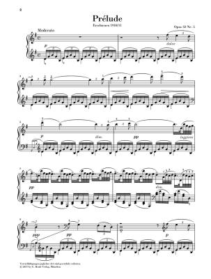 Prelude G major op. 32 no. 5 - Rachmaninoff /Rahmer /Hamelin - Piano - Sheet Music