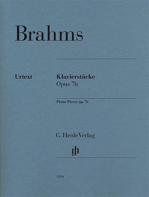 Piano Pieces op. 76, Nos. 1-8 - Brahms/Eich/Boyde - Piano - Book