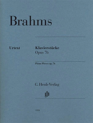 G. Henle Verlag - Piano Pieces op. 76, Nos. 1-8 - Brahms/Eich/Boyde - Piano - Book