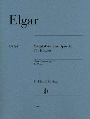 G. Henle Verlag - Salut damour op. 12 - Elgar /Marshall-Luck /Koenen - Piano - Sheet Music
