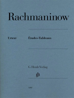 G. Henle Verlag - Etudes-Tableaux - Rachmaninoff/Rahmer/Hamelin - Piano - Book