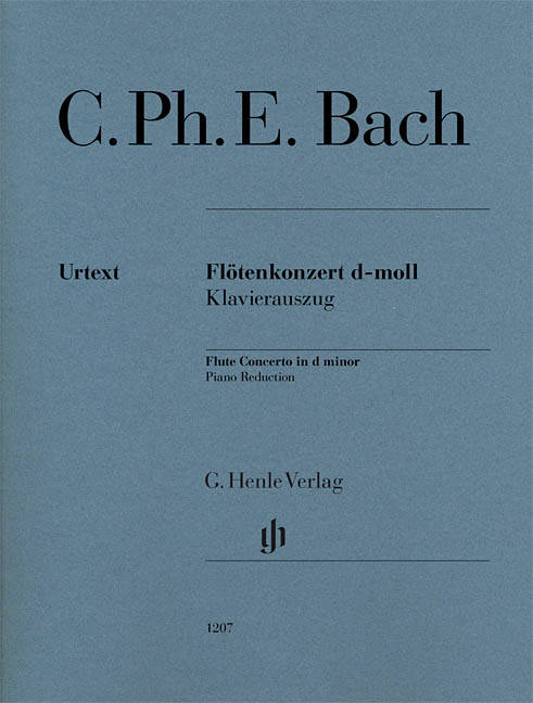 Flute Concerto d minor - Bach/Adorjan - Flute/Piano Reduction - Book