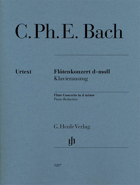 Flute Concerto d minor - Bach/Adorjan - Flute/Piano Reduction - Book