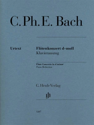 G. Henle Verlag - Flute Concerto d minor - Bach/Adorjan - Flute/Piano Reduction - Book