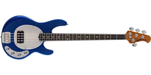 StingRay Special Bass, Ebony Fingerboard w/ Case - Tectonic Blue Sparkle