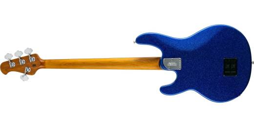 StingRay Special Bass, Ebony Fingerboard w/ Case - Tectonic Blue Sparkle