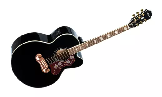 J-200 EC Studio Acoustic/Electric - Ebony