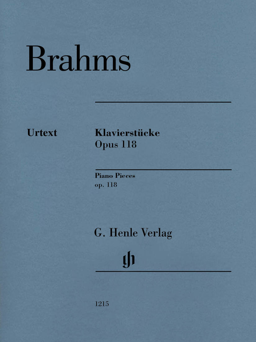 Piano Pieces op. 118 - Brahms/Eich/Boyde - Piano - Book
