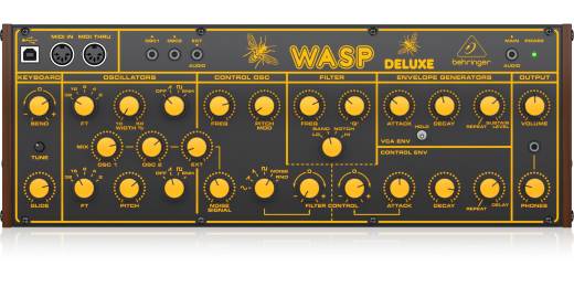 WASP Deluxe Legendary Analog Synthesizer