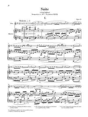 Suite op. 34 - Widor /Heinemann /Schilde - Flute/Piano - Book