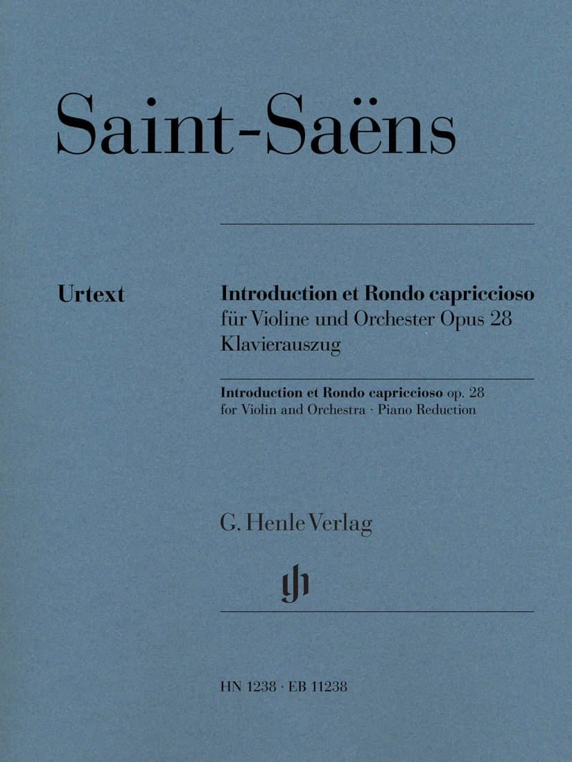 Introduction et Rondo capriccioso op. 28 - Saint-Saens /Jost /Hadelich - Violin/Piano Reduction - Sheet Music