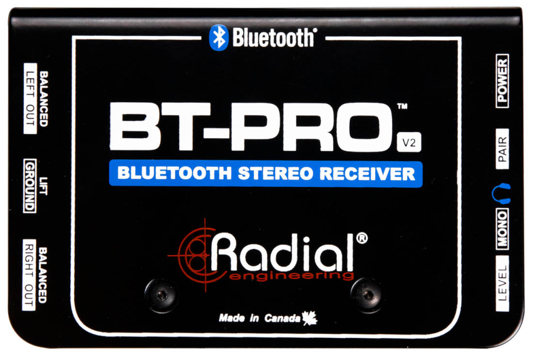 BT-Pro V2 Stereo Bluetooth Direct Box