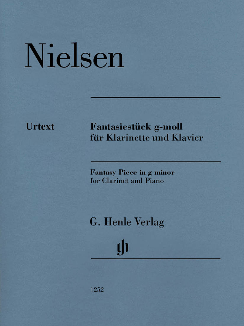 Fantasy Piece g minor - Nielsen/Stockmeyer - Clarinet/Piano - Sheet Music