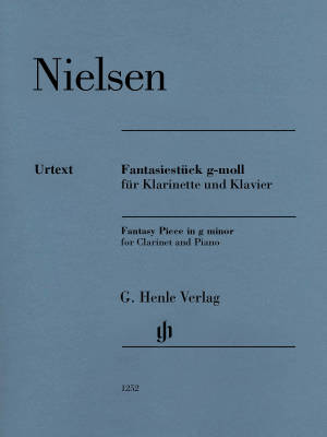 Fantasy Piece g minor - Nielsen/Stockmeyer - Clarinet/Piano - Sheet Music