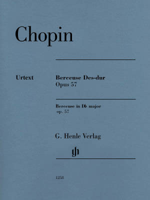 G. Henle Verlag - Berceuse D flat major op. 57 - Chopin /Mullemann /Theopold - Piano - Sheet Music