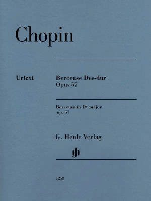 G. Henle Verlag - Berceuse D flat major op. 57 - Chopin /Mullemann /Theopold - Piano - Sheet Music