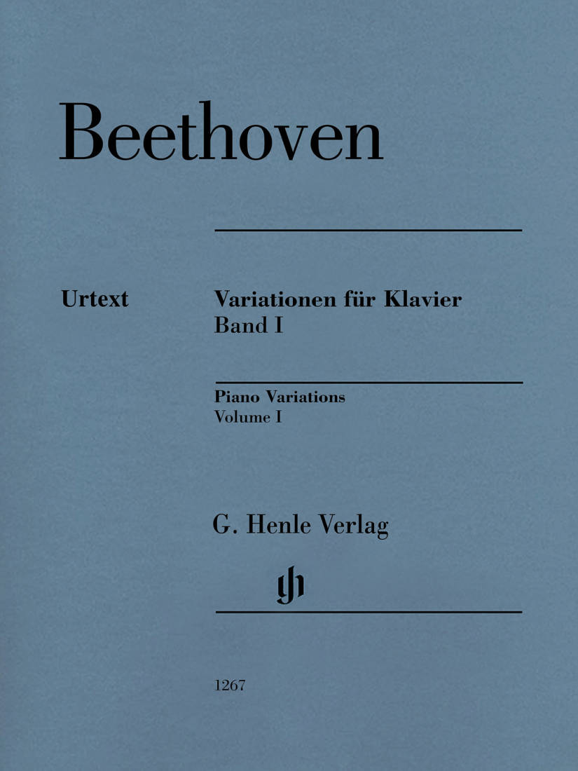 Piano Variations, Volume I - Beethoven/Loy/Schilde - Piano - Book
