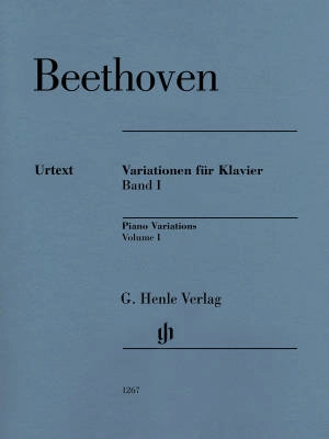 G. Henle Verlag - Piano Variations, Volume I - Beethoven/Loy/Schilde - Piano - Book