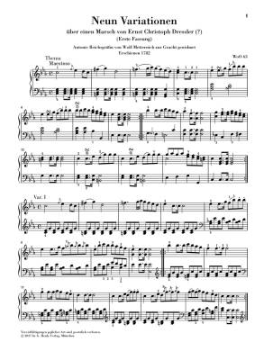 Piano Variations, Volume I - Beethoven/Loy/Schilde - Piano - Book