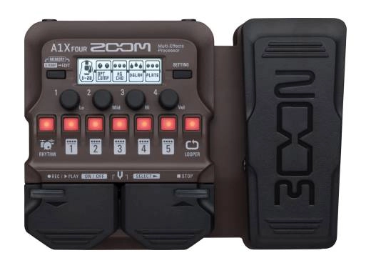 Zoom - A1X Four Acoustic Instrument Multi-Effect Processor