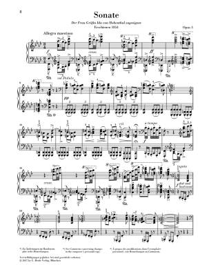 Piano Sonata f minor op. 5 - Brahms/Eich/Boyde - Piano - Sheet Music