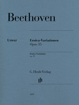G. Henle Verlag - Eroica Variations op. 35  - Beethoven /Loy /Fountain - Piano - Sheet Music