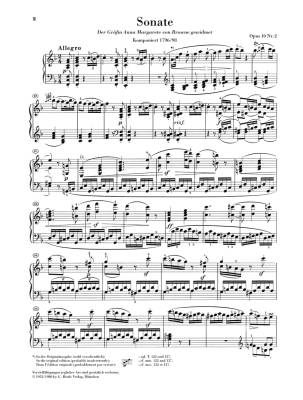 Piano Sonata no. 6 F major op. 10 no. 2 - Beethoven /Wallner /Hansen - Piano - Sheet Music