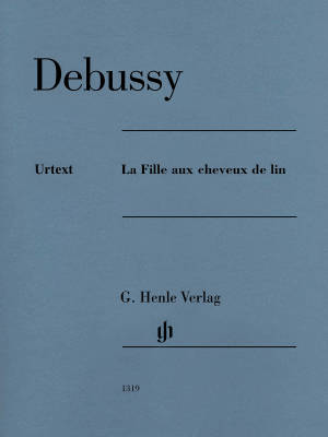 G. Henle Verlag - La Fille aux cheveux de lin - Debussy /Heinemann /Theopold - Piano - Sheet Music