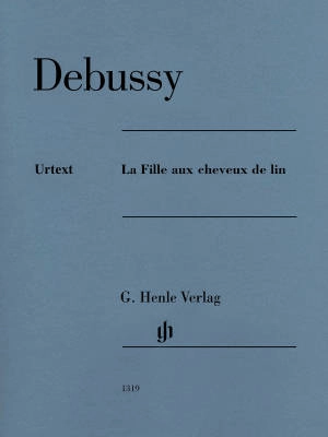 G. Henle Verlag - La Fille aux cheveux de lin - Debussy /Heinemann /Theopold - Piano - Sheet Music