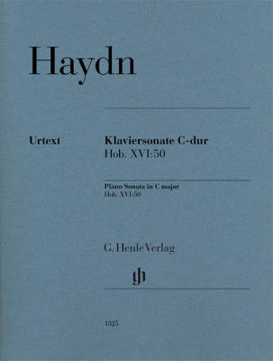 G. Henle Verlag - Piano Sonata C major Hob. XVI:50 - Haydn/Feder/Theopold - Piano - Sheet Music