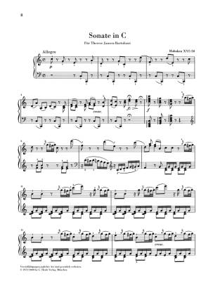 Piano Sonata C major Hob. XVI:50 - Haydn/Feder/Theopold - Piano - Sheet Music
